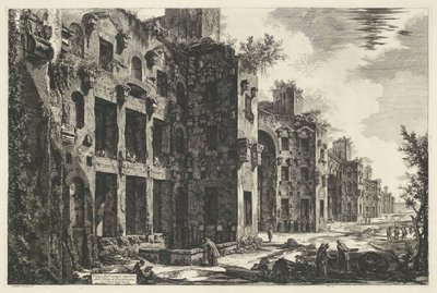 Baths of Diocletian in Rome by Giovanni Battista Piranesi