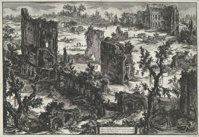 Baths of Trajan in Rome by Giovanni Battista Piranesi