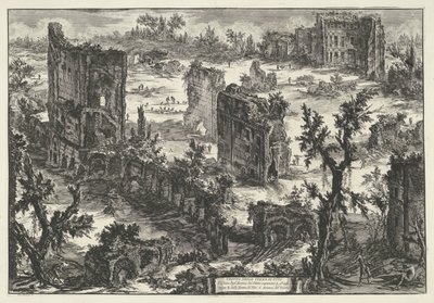 Baths of Trajan in Rome by Giovanni Battista Piranesi