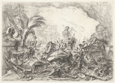 Triumphal Arch (series: Grotteschi) by Giovanni Battista Piranesi
