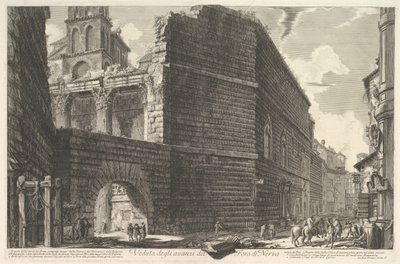 The Forum of Augustus by Giovanni Battista Piranesi