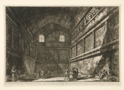 Internal View by Giovanni Battista Piranesi