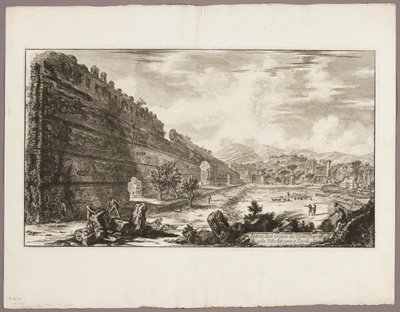 View of the Remains of the Praetorian Fort (the Poecile), Hadrian