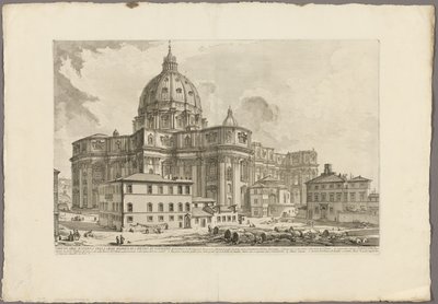 View of the Exterior of St. Peter