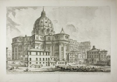 View of the exterior of St. Peter
