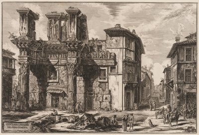 Views of Rome: Forum of Nerva by Giovanni Battista Piranesi