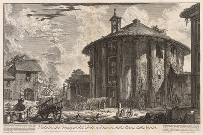 Views of Rome: Temple of Cybele by Giovanni Battista Piranesi