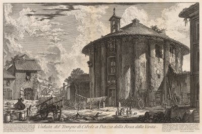 Views of Rome: Temple of Cybele by Giovanni Battista Piranesi