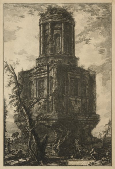 Views of Rome: The Tomb, called La Connocchia, 1776 by Giovanni Battista Piranesi