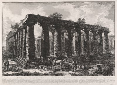View of the Remains by Giovanni Battista Piranesi