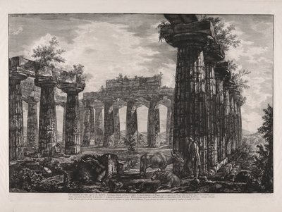 Interior View of the So-called College des Anfictions, from Different Views by Giovanni Battista Piranesi