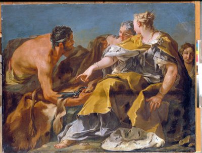 Dido Building Carthage by Giovanni Battista Pittoni