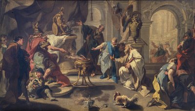 Hannibal Swearing Eternal Enmity to the Romans, c.1723 by Giovanni Battista Pittoni