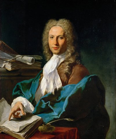 Portrait of a Mathematician by Giovanni Battista Pittoni