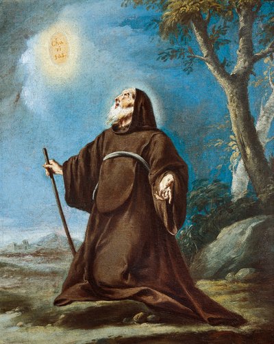 St Francis of Paola by Giovanni Battista Pittoni