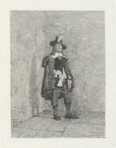 The Lookout (The Gentleman) by Giovanni Battista Quadrone