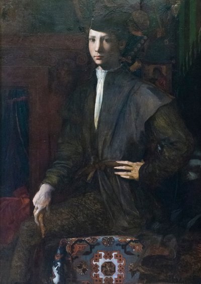Portrait of a Young Man by Giovanni Battista Rosso Fiorentino