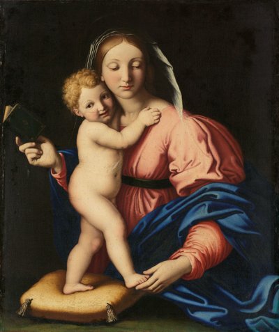 Virgin and Child by Giovanni Battista Salvi (workshop of)