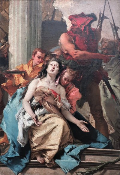 Saint Agatha by Giovanni Battista Tiepolo