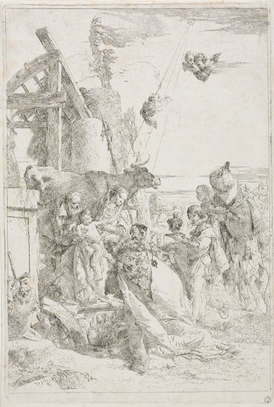 Adoration of the Magi by Giovanni Battista Tiepolo