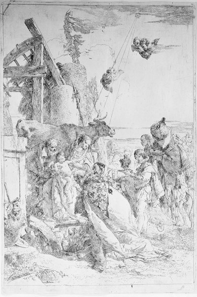Adoration of the Magi by Giovanni Battista Tiepolo