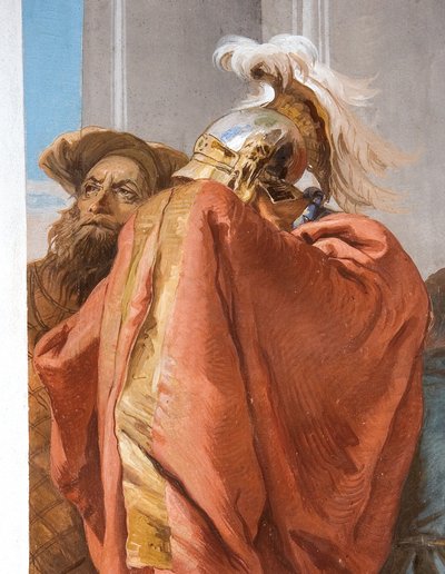 Agamemnon from The Sacrifice of Iphigenia (detail) by Giovanni Battista Tiepolo