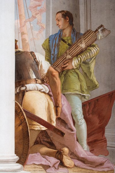 The Greek Fleet in Aulis (detail) by Giovanni Battista Tiepolo