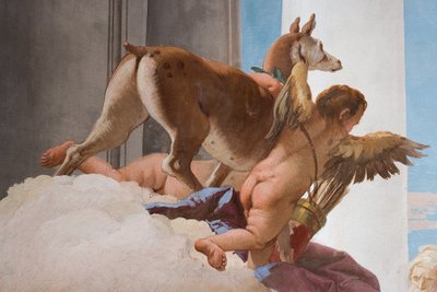 Sacrificial Hind from The Sacrifice of Iphigenia (detail) by Giovanni Battista Tiepolo