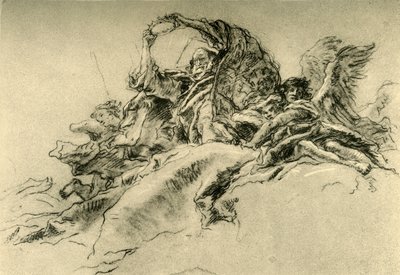 God the Father and Angels by Giovanni Battista Tiepolo