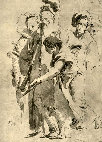 Group of Figures by Giovanni Battista Tiepolo