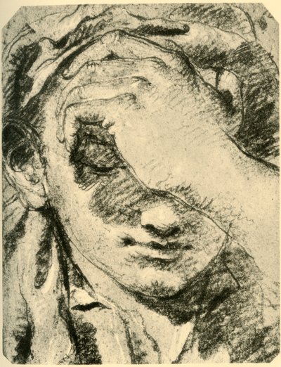 Head of a Young Woman by Giovanni Battista Tiepolo