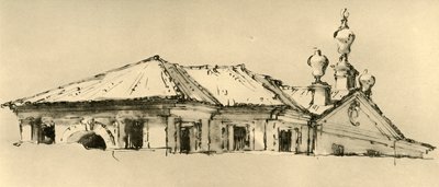 Roof-Storey of a Villa, 1757, 1928 by Giovanni Battista Tiepolo