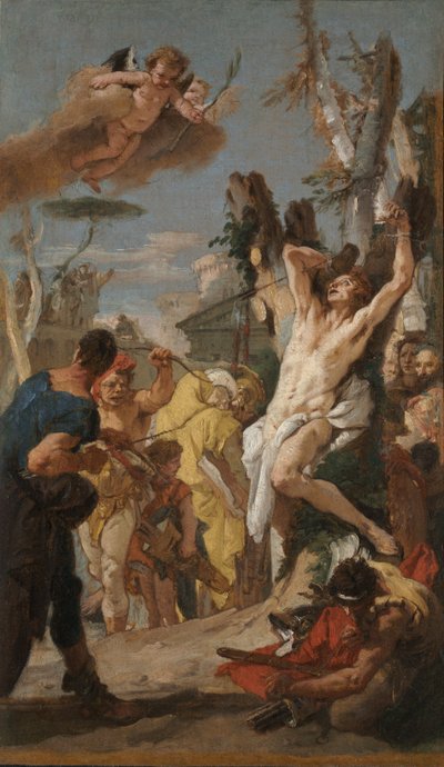 Study for The Martyrdom of Saint Sebastian, 1739 by Giovanni Battista Tiepolo