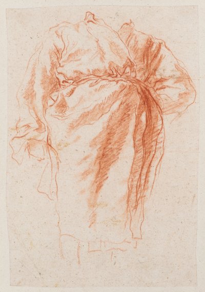 Study of a Draped Figure by Giovanni Battista Tiepolo