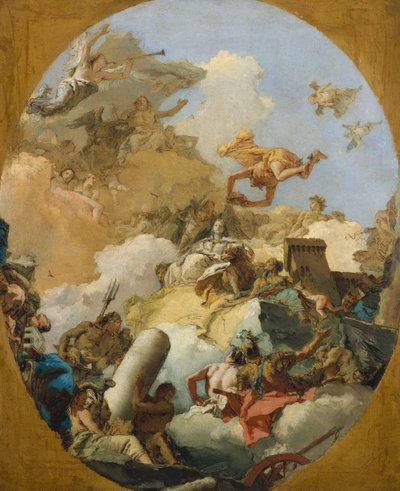 The Apotheosis of the Spanish Monarchy, c.1765 by Giovanni Battista Tiepolo