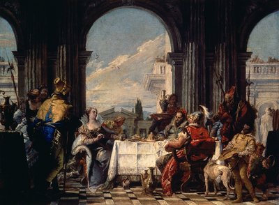 The Banquet of Anthony and Cleopatra, c.1744 by Giovanni Battista Tiepolo