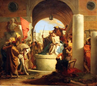 The Crowning with Thorns by Giovanni Battista Tiepolo