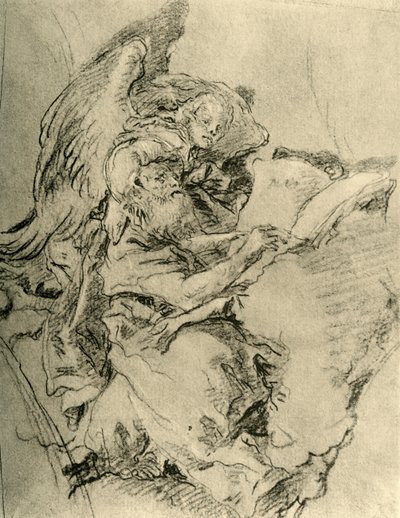 The Evangelist Matthew by Giovanni Battista Tiepolo