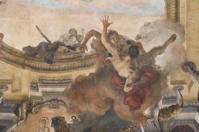 The Fall of the Demons, Stories of Scipio (detail) by Giovanni Battista Tiepolo