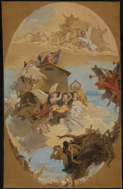 The Miracle of the Holy House of Loreto by Giovanni Battista Tiepolo