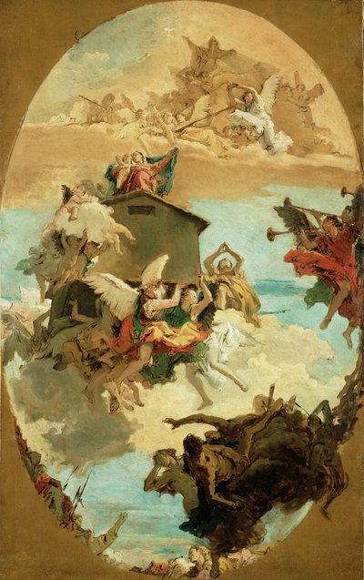 The Miracle of the Holy House of Loreto by Giovanni Battista Tiepolo