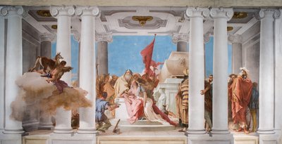 The Sacrifice of Iphigenia from the Entrance Hall in the Palazzina by Giovanni Battista Tiepolo