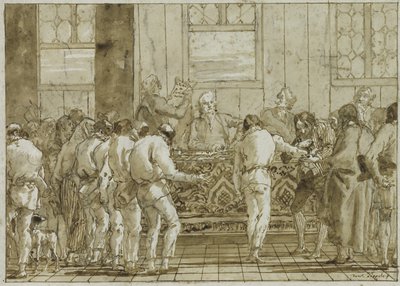 The Trial by Giovanni Battista Tiepolo