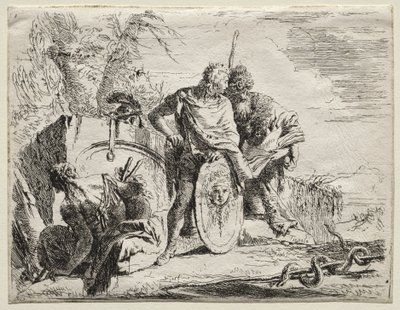 Various Caprices: The Astrologer and the Young Soldier by Giovanni Battista Tiepolo