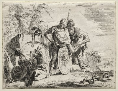 Various Caprices: The Astrologer and the Young Soldier by Giovanni Battista Tiepolo