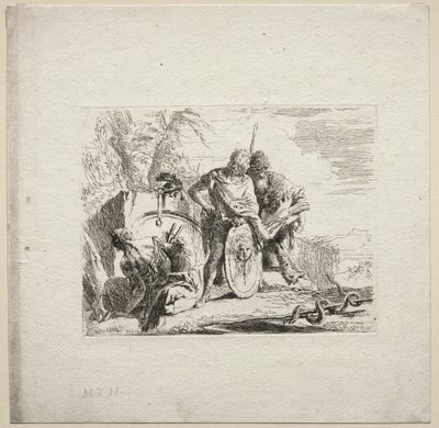Various Caprices: The Young Soldier and the Astrologer by Giovanni Battista Tiepolo