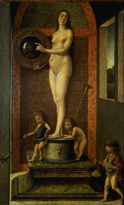 Allegory of Prudence by Giovanni Bellini