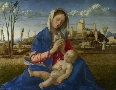 Madonna of the Meadow, c. 1500 by Giovanni Bellini