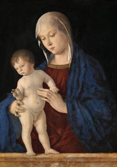Madonna with the Child Blessing, c.1475 by Giovanni Bellini