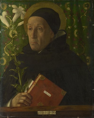 Portrait of Fra Teodoro of Urbino as Saint Dominic, 1515 by Giovanni Bellini